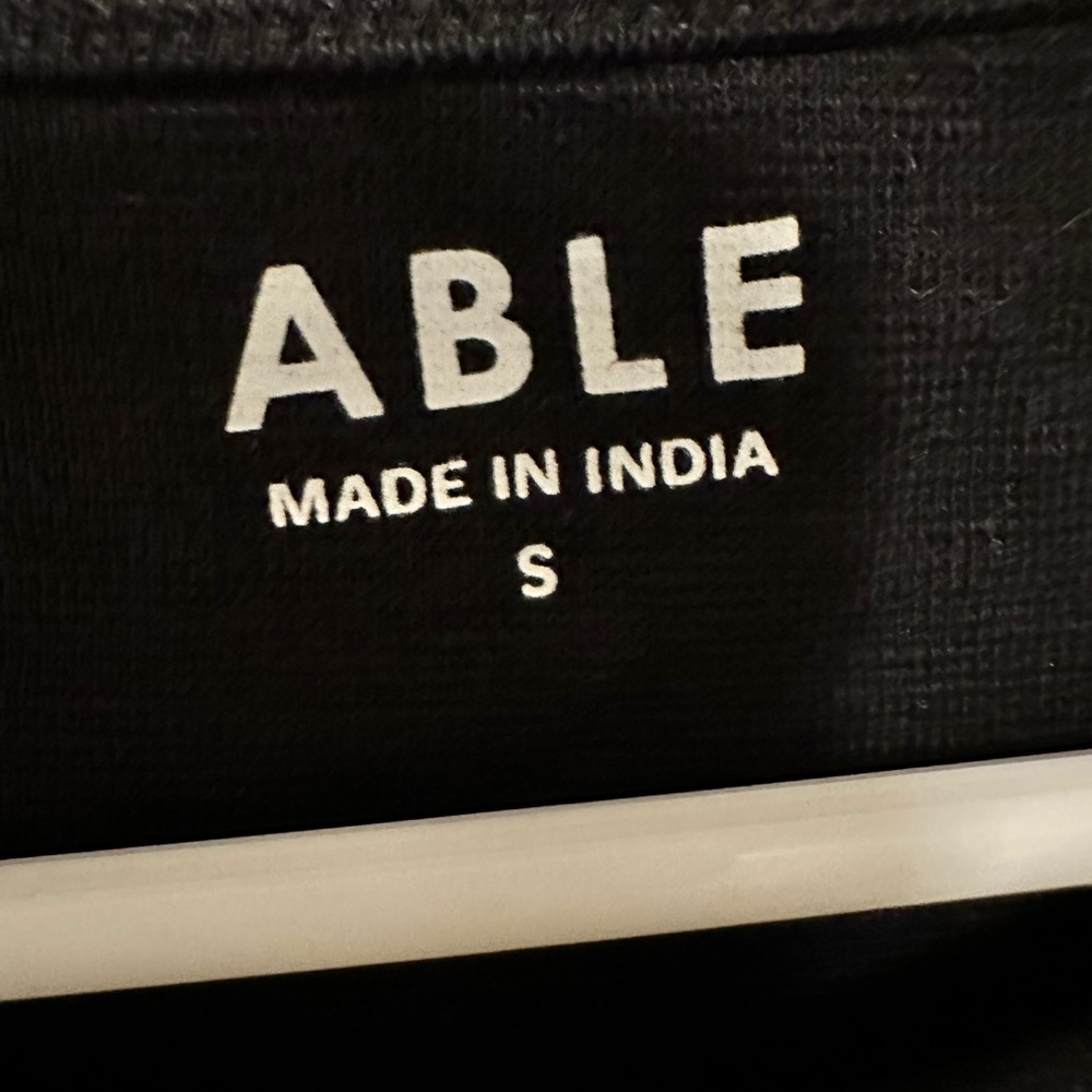ABLE | Shilpa Black Midi Dress - Picture 3 of 4